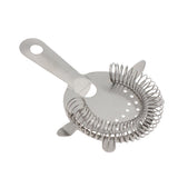 Max Maxb Cocktail Strainer Stainless Steel Bar Shaker Ice Strainer 4 Prong Silver