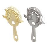Max Maxb Cocktail Strainer Stainless Steel Bar Shaker Ice Strainer 4 Prong Silver