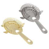 Max Maxb Cocktail Strainer Stainless Steel Bar Shaker Ice Strainer 4 Prong Silver