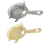 Max Maxb Cocktail Strainer Stainless Steel Bar Shaker Ice Strainer 4 Prong Silver