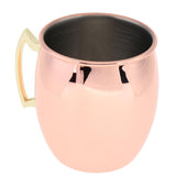 Max Premium Moscow Mule Mug 16 Ounce Cup Solid 304 SS Drinking Mug ,Set of 1