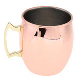 Max Premium Moscow Mule Mug 16 Ounce Cup Solid 304 SS Drinking Mug ,Set of 1