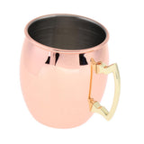 Max Premium Moscow Mule Mug 16 Ounce Cup Solid 304 SS Drinking Mug ,Set of 1