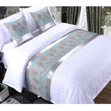 Max 50x210cm Luxurious Bed Runner Scarf for 150cm Bed Style_1