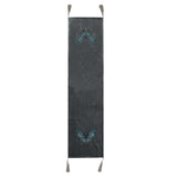 Max 10 Colors Micro Velvet Bed Runner Delicate Bedding 45 x 180cm Gray