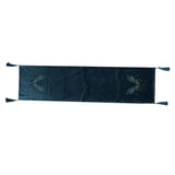 Max 10 Colors Micro Velvet Bed Runner Delicate Bedding 45 x 180cm Lake Blue
