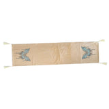 Max 10 Colors Micro Velvet Bed Runner Delicate Bedding 45 x 180cm Creamy White