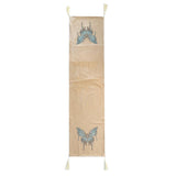Max 10 Colors Micro Velvet Bed Runner Delicate Bedding 45 x 180cm Creamy White