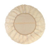 Max European Round Cabinet Hood Dust Cover Embroidered Dustproof Ornament Blue