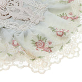 Max Lace Napkin Towel Paper Tissue Pocket Box Cover Storage Bag Light Green