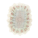 Max Lace Napkin Towel Paper Tissue Pocket Box Cover Storage Bag Light Green