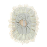 Max Lace Napkin Towel Paper Tissue Pocket Box Cover Storage Bag Light Green
