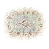 Max Lace Napkin Towel Paper Tissue Pocket Box Cover Storage Bag Light Green