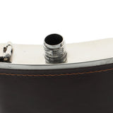 Max Drinks Whiskey Alcohol Stainless Steel Pocket Hip Flask 10.8x9x2.1cm-6oz
