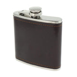 Max Drinks Whiskey Alcohol Stainless Steel Pocket Hip Flask 10.8x9x2.1cm-6oz