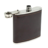 Max Drinks Whiskey Alcohol Stainless Steel Pocket Hip Flask 10.8x9x2.1cm-6oz