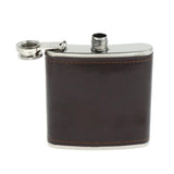 Max Drinks Whiskey Alcohol Stainless Steel Pocket Hip Flask 10.8x9x2.1cm-6oz