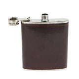 Max Drinks Whiskey Alcohol Stainless Steel Pocket Hip Flask 12.2x9cmx2.1cm-7oz