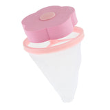 Max Household Float Washing Machine Hair Removal Device Laundry Ball Filter pink