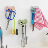 Max Maxb Multi-Function Elephant Hook, Multi-Surface Hanging Solution Light Green