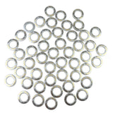 Max Curtain Rings 66mm for Bathroom Shower and Outdoor Activities Silver