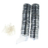 Max 40Pcs Curtain Rings Sewing Curtains Drapery Blinds Decoration Blue