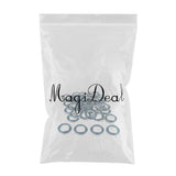 Max 40Pcs Curtain Rings Sewing Curtains Drapery Blinds Decoration Blue
