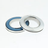 Max 40Pcs Curtain Rings Sewing Curtains Drapery Blinds Decoration Blue