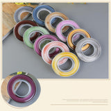 Max 40Pcs Curtain Rings Sewing Curtains Drapery Blinds Decoration Gold