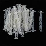 Max 40Pcs Curtain Rings Sewing Curtains Drapery Blinds Decoration Gold