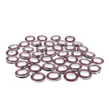 Max 40Pcs Curtain Rings Sewing Curtains Drapery Blinds Decoration Purple