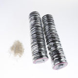 Max 40Pcs Curtain Rings Sewing Curtains Drapery Blinds Decoration Purple