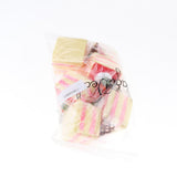 Max 6 Pcs Lifelike Artificial Cake Cube Cake Model Home Ornaments Red