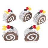 Max Artificial Lifelike Fake Cakes Dessert Model Realistic Simulation Brown