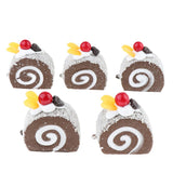 Max Artificial Lifelike Fake Cakes Dessert Model Realistic Simulation Brown