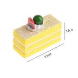 Max Realistic Artificial Cakes Simulated Lifelike Simulation Cake Yellow