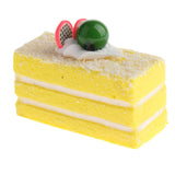 Max Realistic Artificial Cakes Simulated Lifelike Simulation Cake Yellow