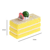 Max Realistic Artificial Cakes Simulated Lifelike Simulation Cake Yellow