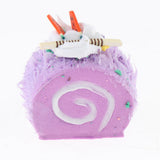 Max Artificial Fake Food Swiss Roll  Purple