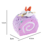 Max Artificial Fake Food Swiss Roll  Purple