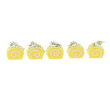 Max Artificial Fake Food Swiss Roll  Yellow