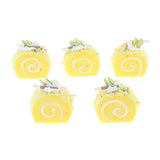 Max Artificial Fake Food Swiss Roll  Yellow