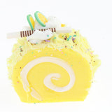 Max Artificial Fake Food Swiss Roll  Yellow