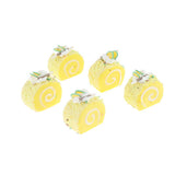 Max Artificial Fake Food Swiss Roll  Yellow