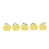 Max Artificial Fake Food Swiss Roll  Yellow