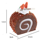 Max Artificial Fake Food Swiss Roll  Coffee