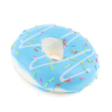 Max Realistic Artificial Donut Fake Lifelike Simulated Doughnut Decor Blue