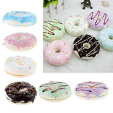Max Realistic Artificial Donut Fake Lifelike Simulated Doughnut Decor Blue