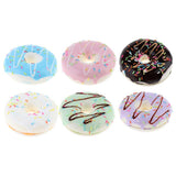 Max Realistic Artificial Donut Fake Lifelike Simulated Doughnut Decor Blue