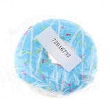 Max Realistic Artificial Donut Fake Lifelike Simulated Doughnut Decor Blue